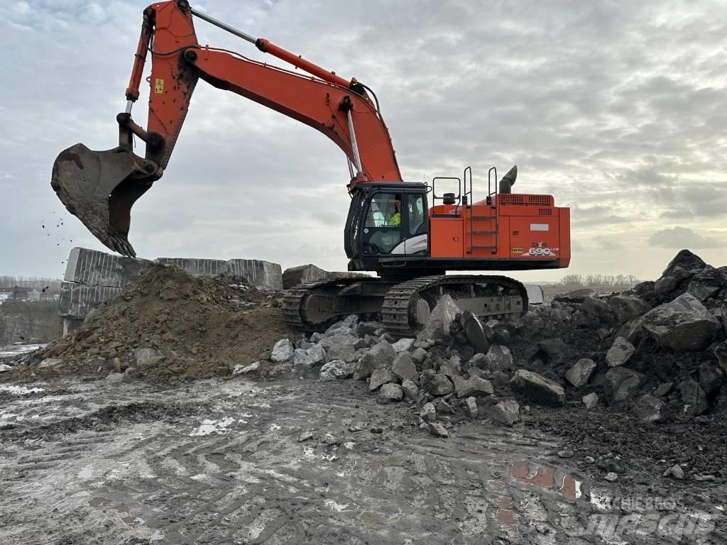 Hitachi ZX690 LCR - 6 Bageri guseničari