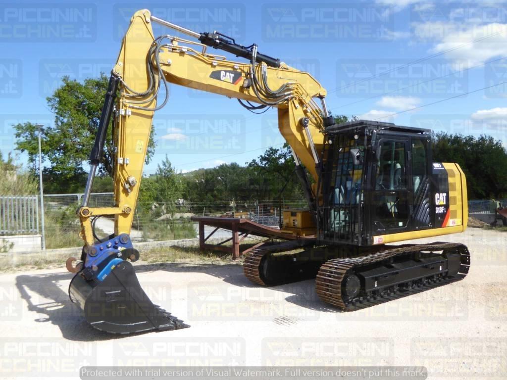 CAT 313FL Bageri guseničari