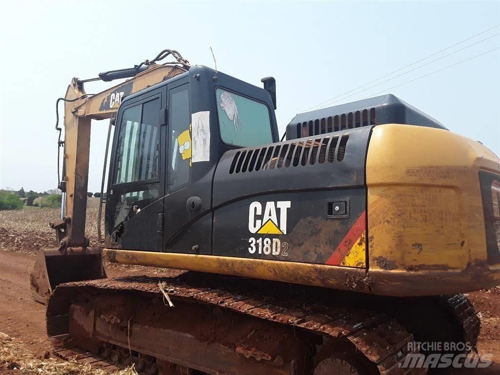 CAT 318D2L Bageri guseničari