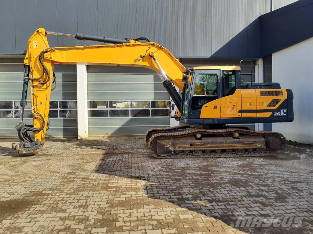 Hyundai HX260NL Bageri guseničari