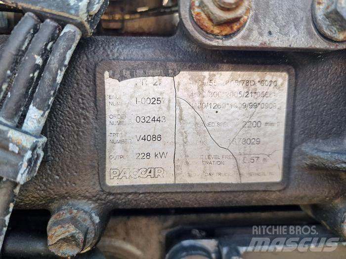 Paccar PR228 Ostale kargo komponente