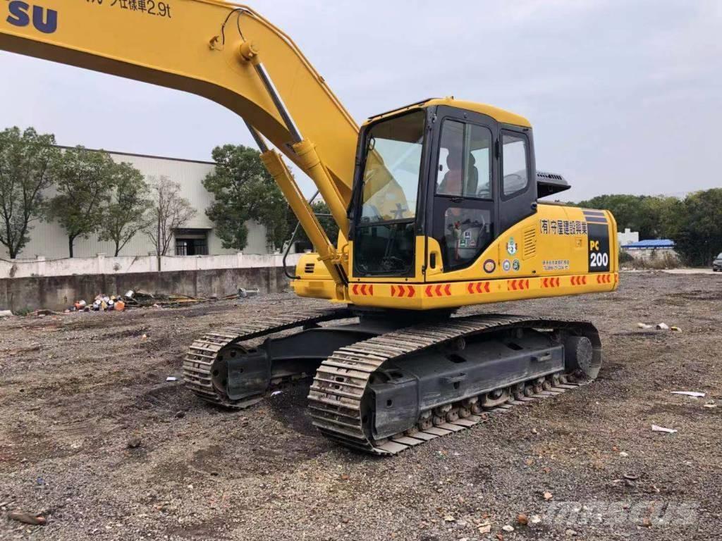 Komatsu pc200-7 Bageri guseničari