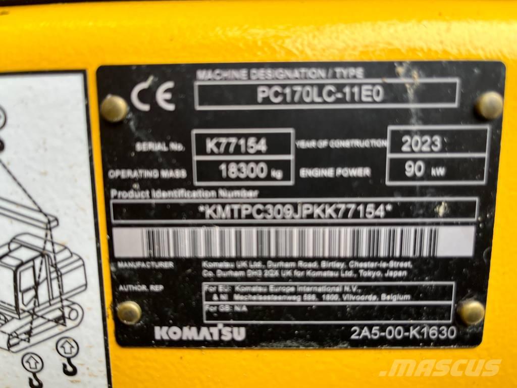 Komatsu PC 170 LC-11 Bageri guseničari