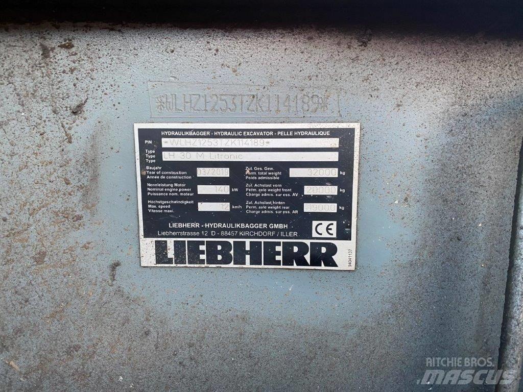 Liebherr LH 30 M Bageri za prenos primarnih/sekundarnih sirovina
