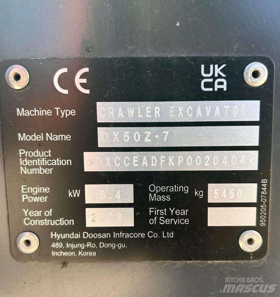 Doosan DX 50 Z-7 Ostalo