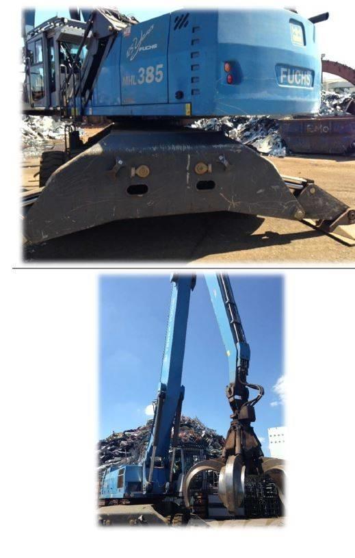 Fuchs MHL 385 Bageri za prenos primarnih/sekundarnih sirovina