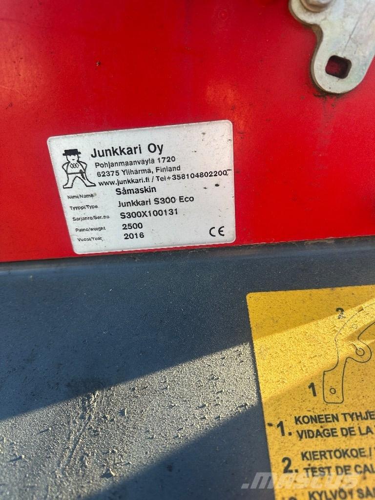 Junkkari S300 Eco Kombinovane sejačice