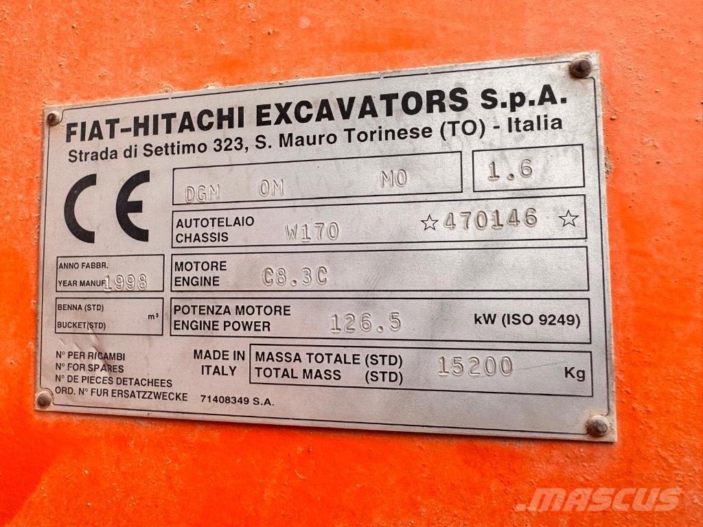 Hitachi W 170 Utovarivači na točkove