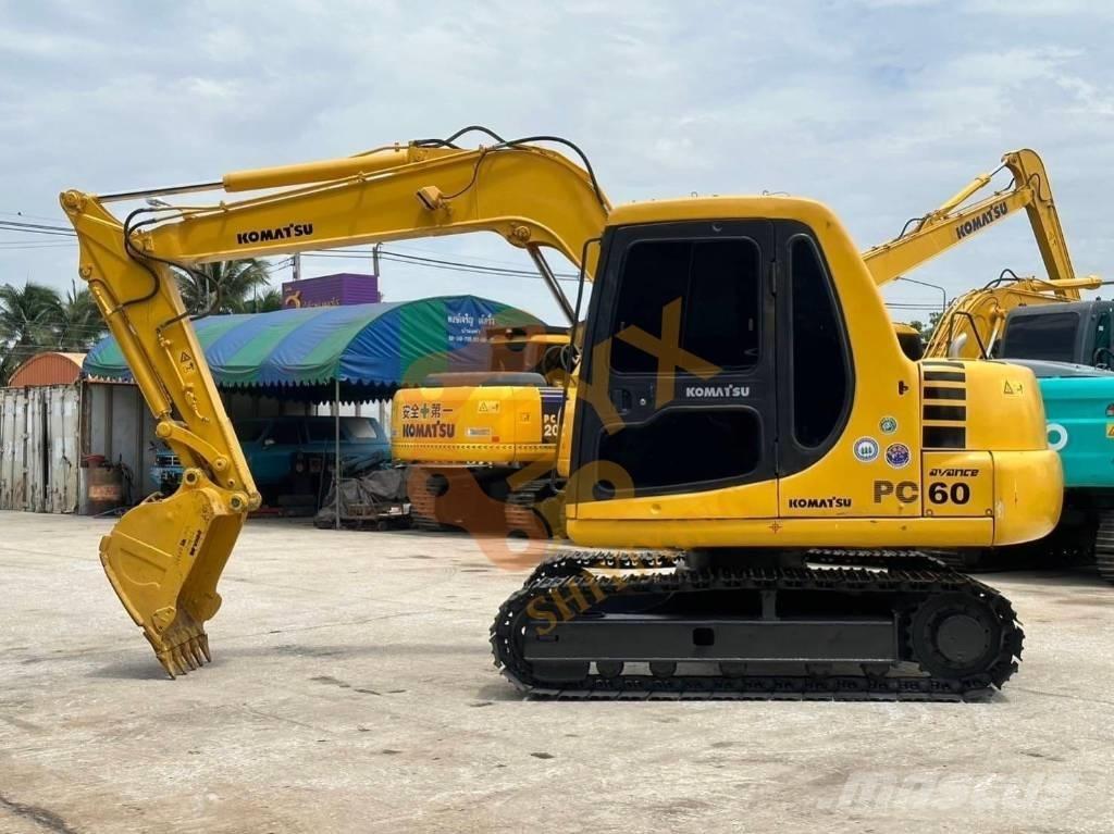 Komatsu PC 60 Mini bageri < 7t