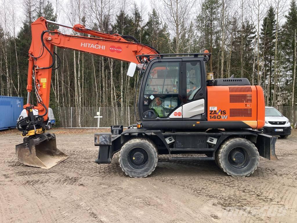 Hitachi ZX 140 W-5B Bageri točkaši