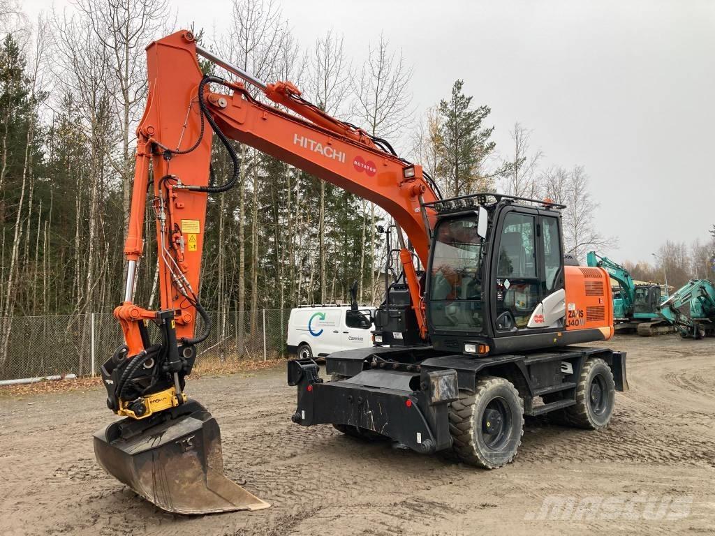 Hitachi ZX 140 W-5B Bageri točkaši