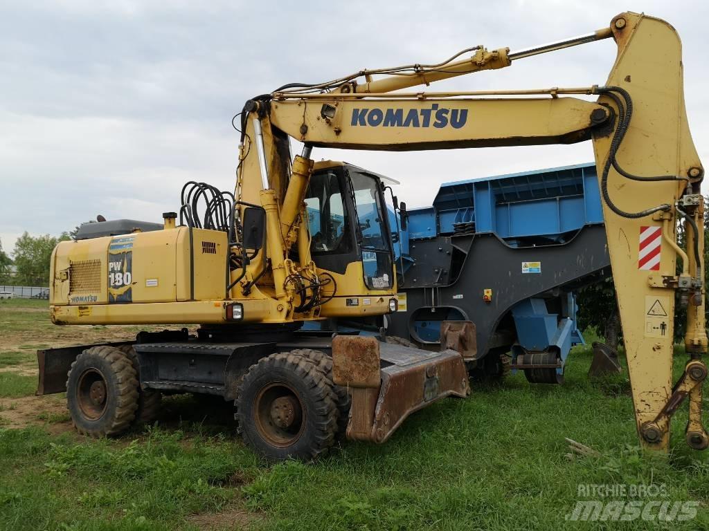 Komatsu PW 180 Bageri točkaši