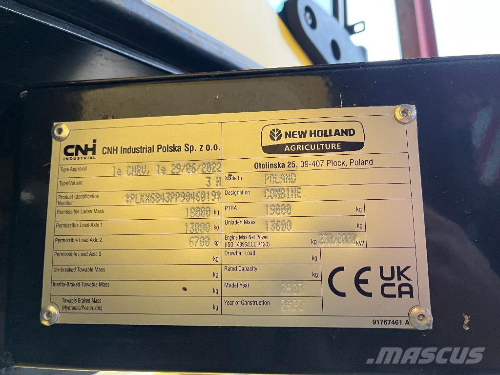 New Holland CX6.80 Kombajni