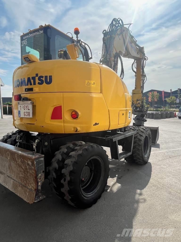 Komatsu PW98MR-10 Bageri točkaši