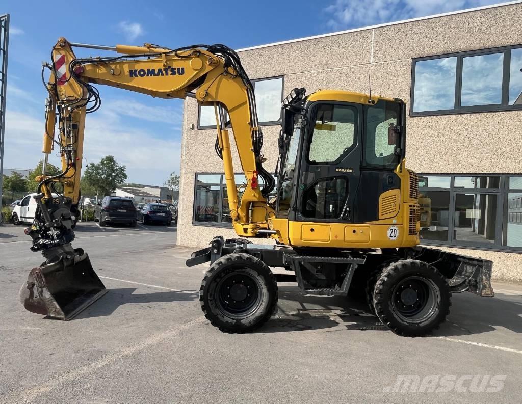 Komatsu PW98MR-10 Bageri točkaši
