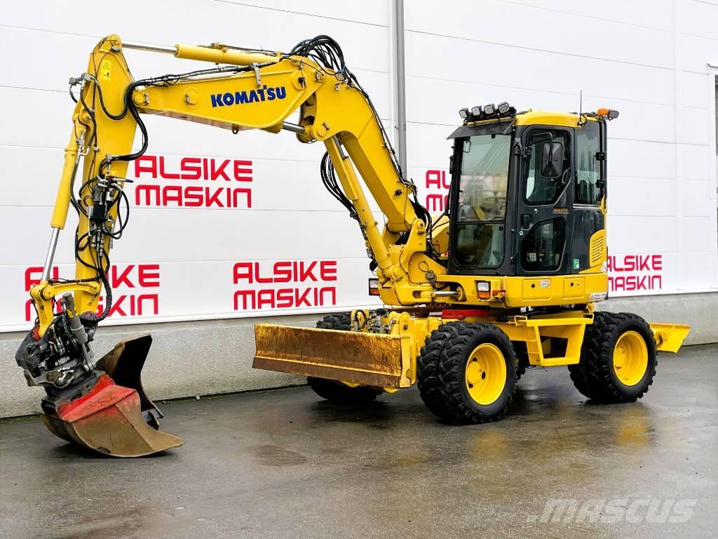 Komatsu PW 98 MR-8 Bageri točkaši