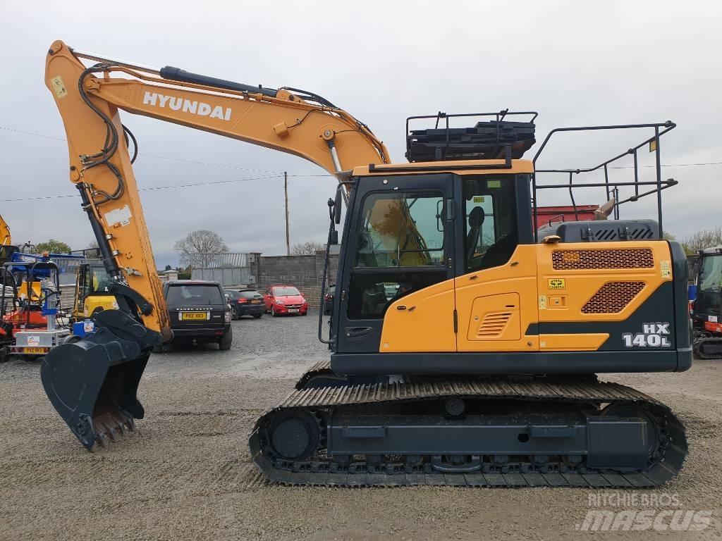 Hyundai HX140LC Bageri guseničari