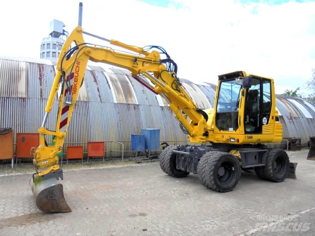 Takeuchi TB 295 W-2 Bageri točkaši