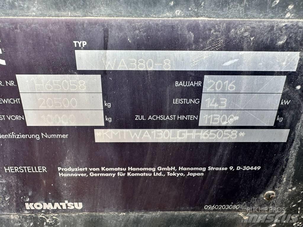 Komatsu WA380-8 Utovarivači na točkove