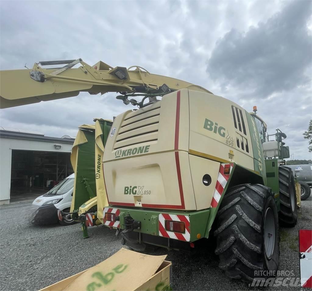 Krone BIG X850 Mašine za stočnu hranu sa sopstvenim pogonom