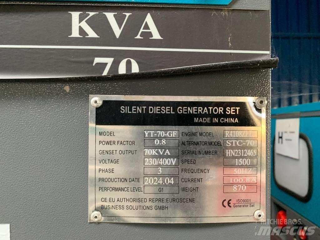  YT 70GF Dizel generatori