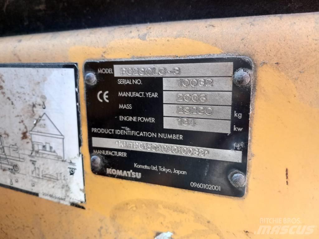Komatsu PC 290 LC-3 Bageri guseničari