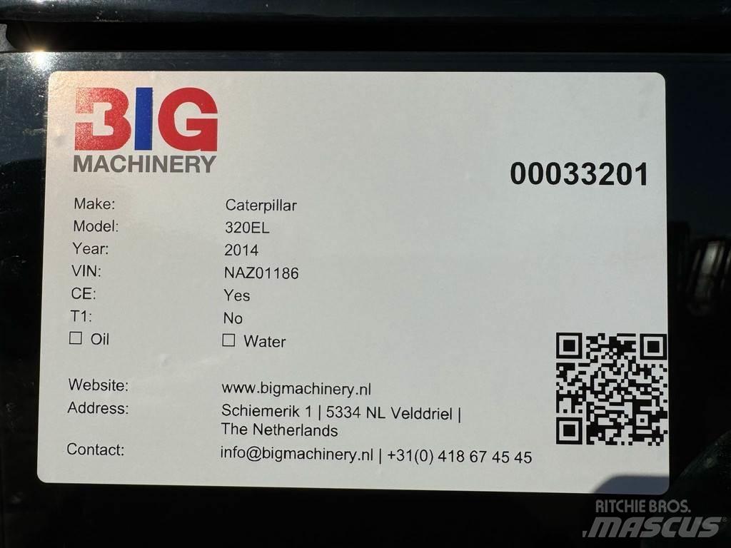 CAT 320EL Bageri guseničari