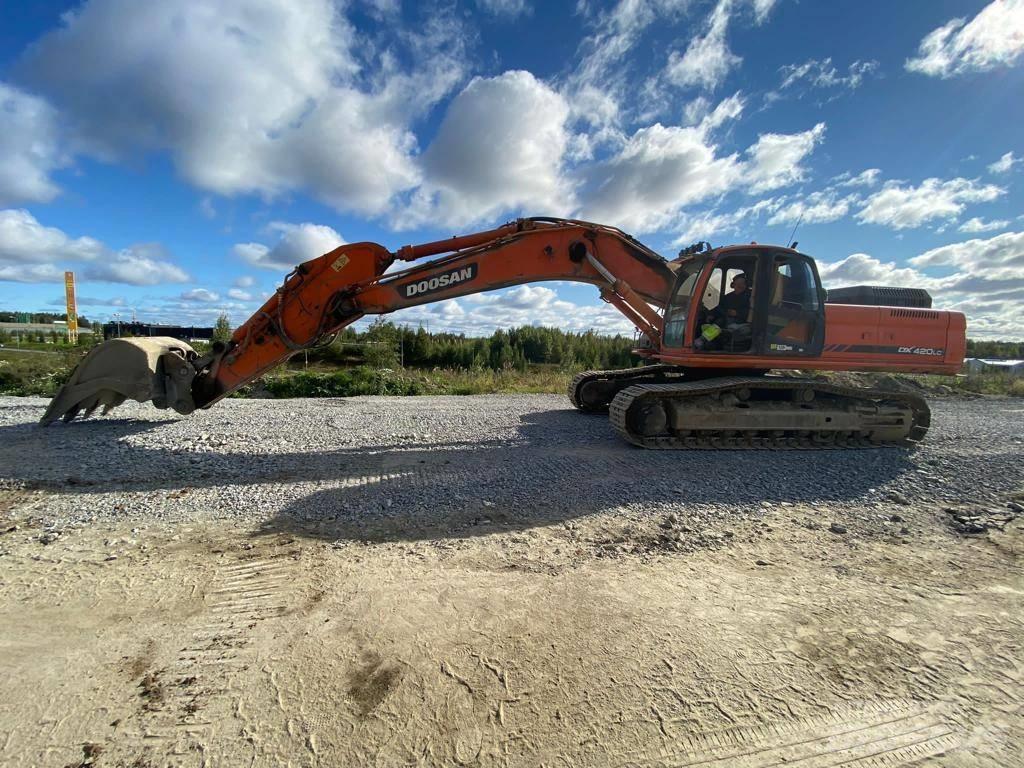 Doosan DX420LC Bageri guseničari