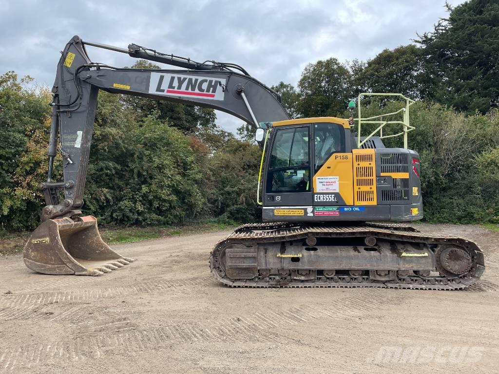 Volvo ECR 355 EL Bageri guseničari