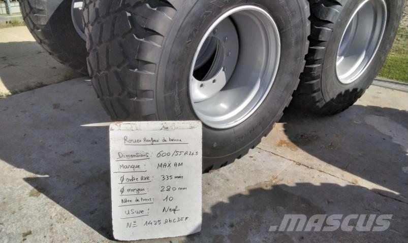  MAXAM 600/55R26.5 Gume, točkovi i felne