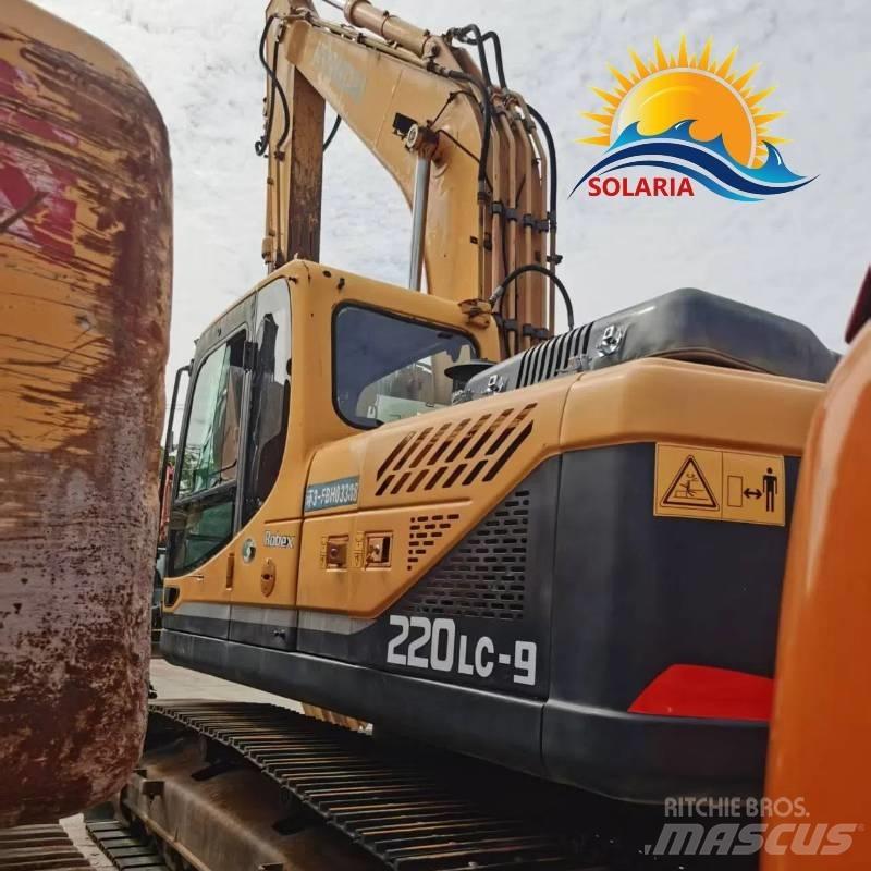 Hyundai 220lc-9s Bageri guseničari