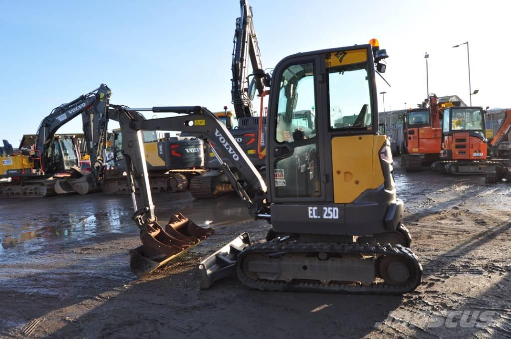 Volvo ECR 25 D Mini bageri < 7t