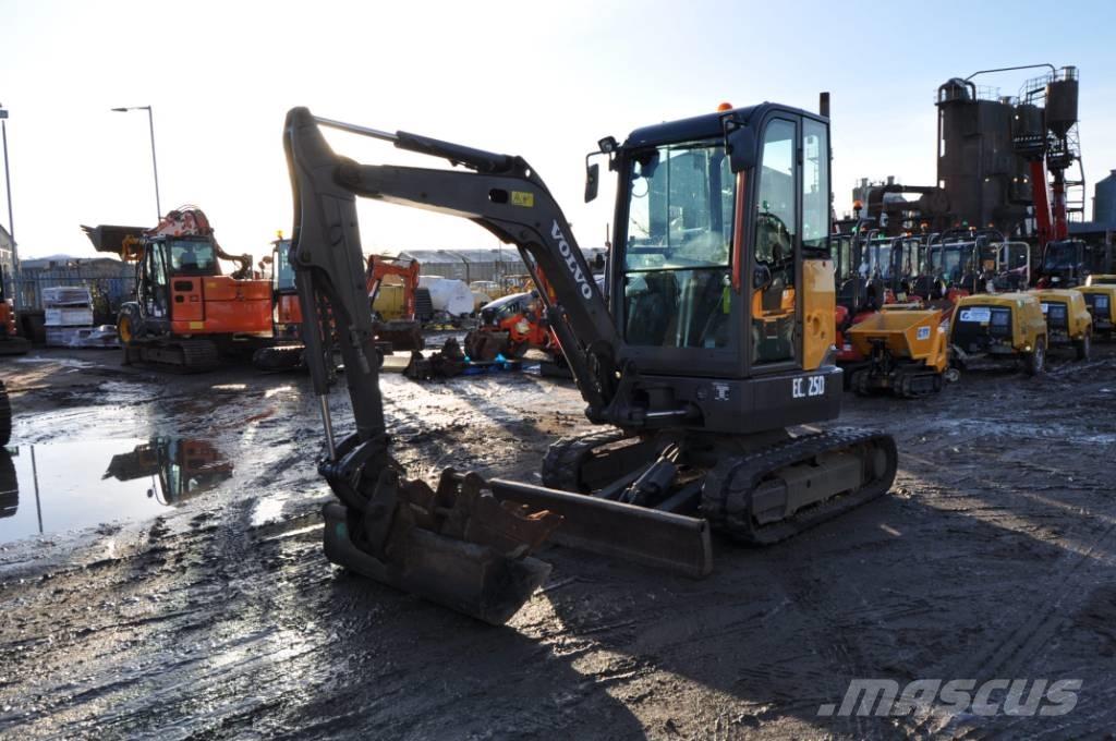 Volvo ECR 25 D Mini bageri < 7t