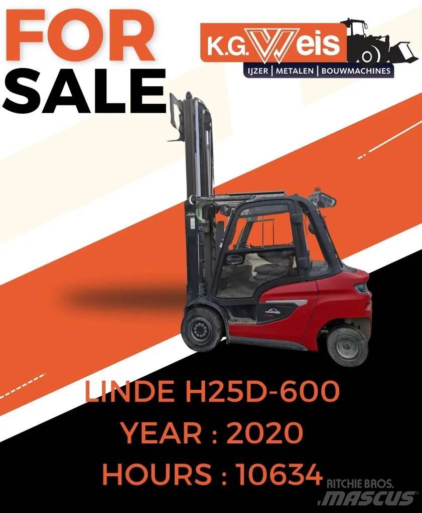 Linde H25D-600 Dizelski viljuškari