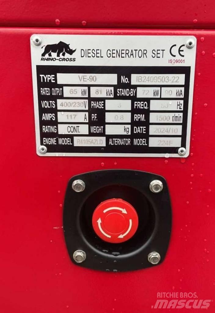 Rhino CROSS 90 KVA Dizel generatori
