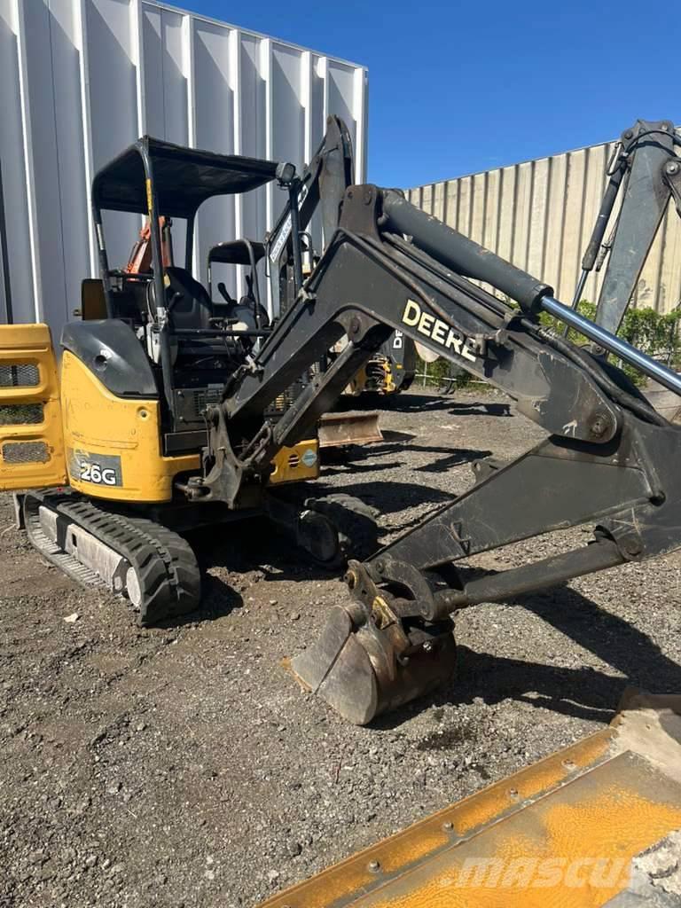 John Deere 26 G Mini bageri < 7t