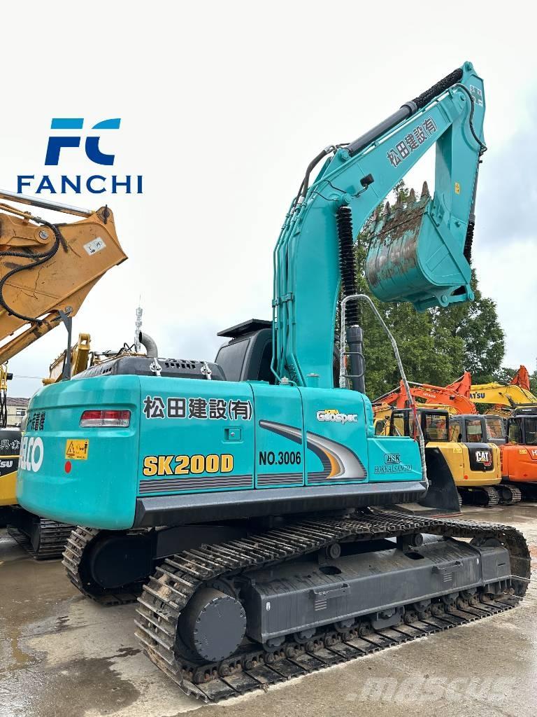 Kobelco SK 200D Bageri guseničari