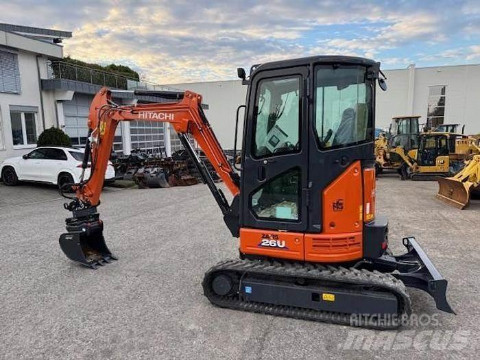 Hitachi ZX26 U-6 Mini bageri < 7t