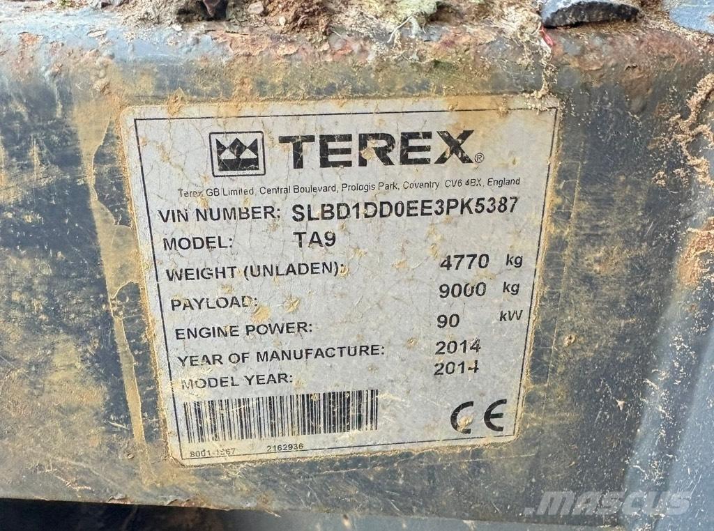 Terex TA9 Damperi za gradilište