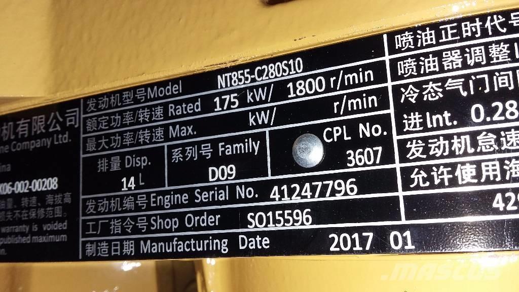 Cummins NT855-C280 Motori za građevinarstvo