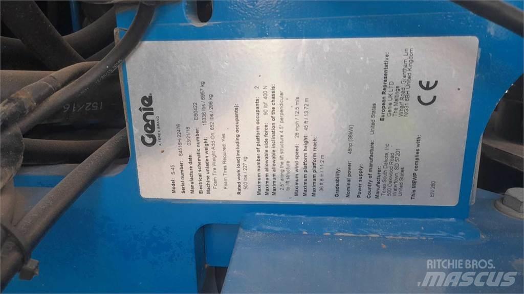 Genie S45 Teleskopske podizne platforme
