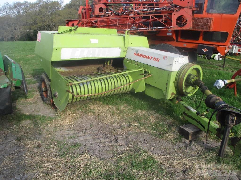 CLAAS Markant 55 Prese/balirke za četvrtaste bale