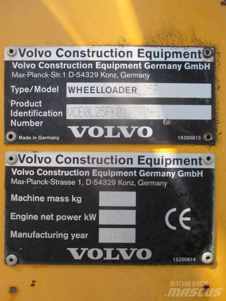 Volvo L 25 F Utovarivači na točkove