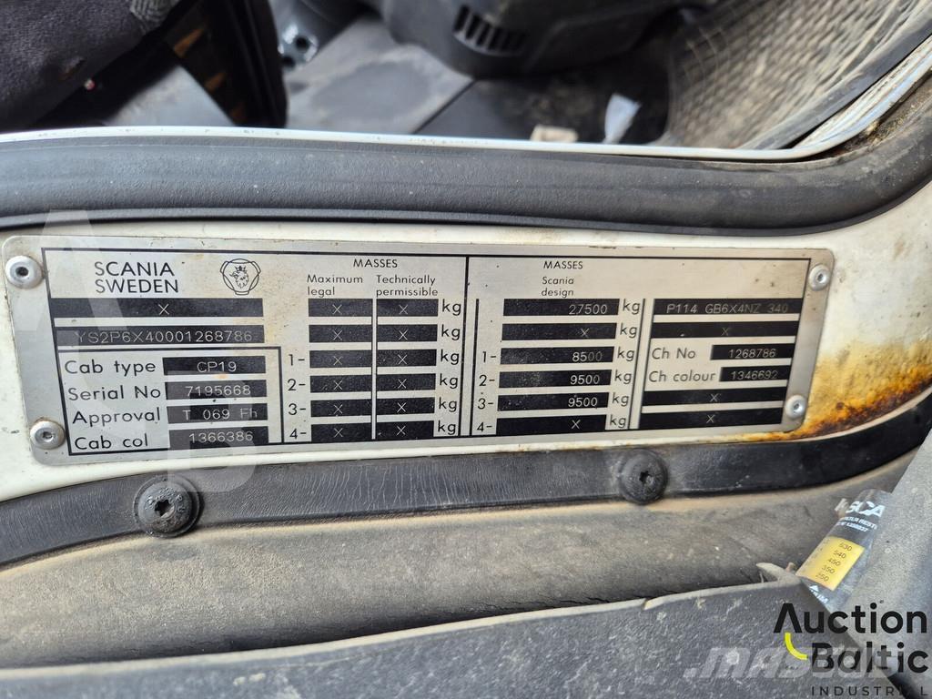 Scania P 114 GB Kiperi kamioni