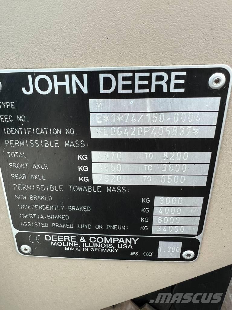 John Deere 6420 S Traktori