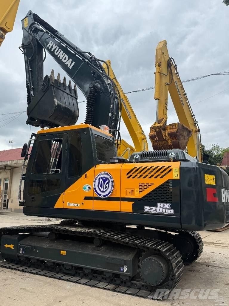 Hyundai HX220HD Bageri guseničari