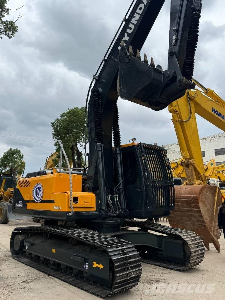 Hyundai HX220HD Bageri guseničari