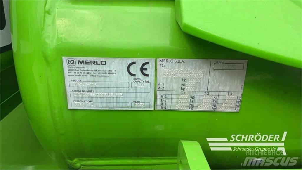 Merlo TF 42.7 - 116 Poljoprivredni teleskopski utovarivači