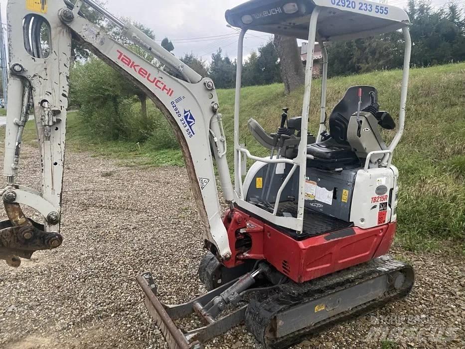 Takeuchi TB 215 R Mini bageri < 7t