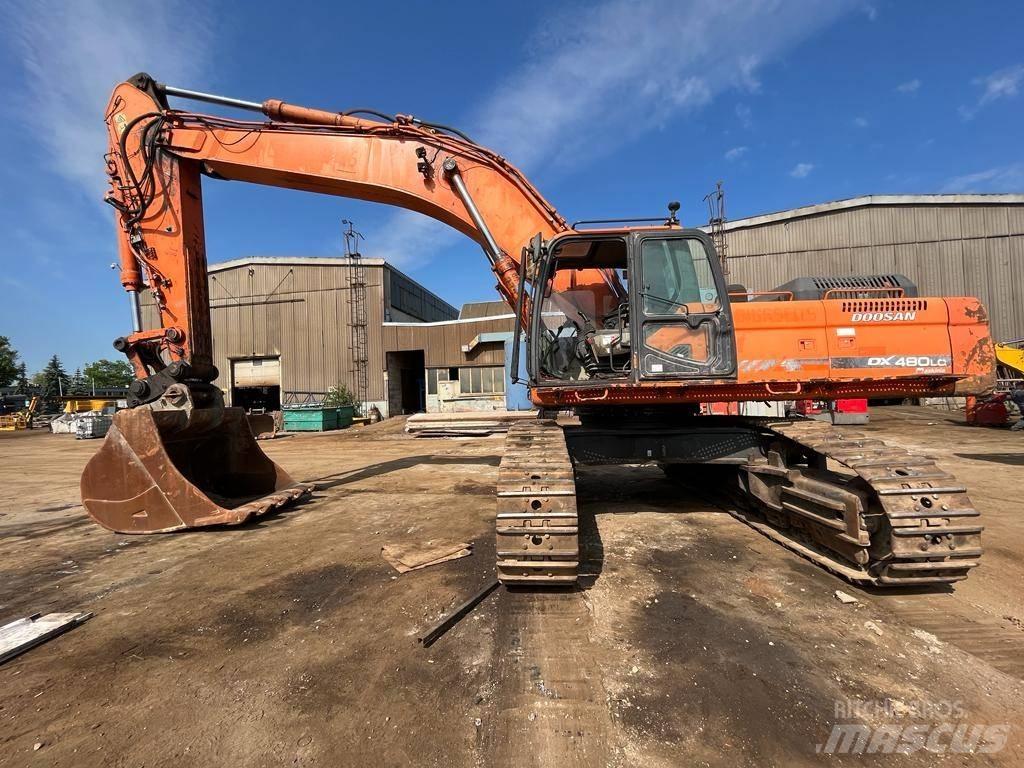 Doosan DX 480 LC Bageri guseničari